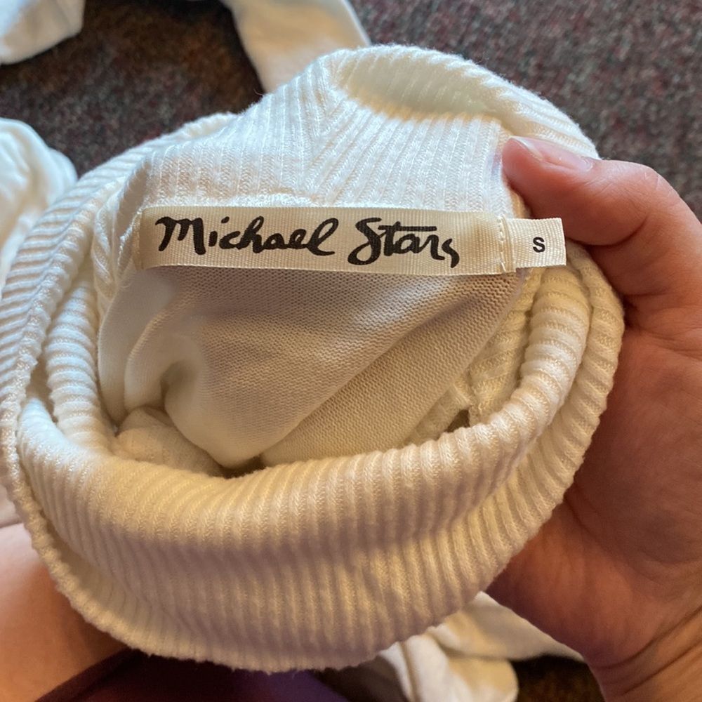 Michael stars cold shoulder cowl neck small - Picture 6 of 6